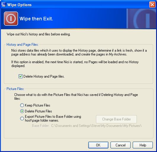 wipe adult sites
